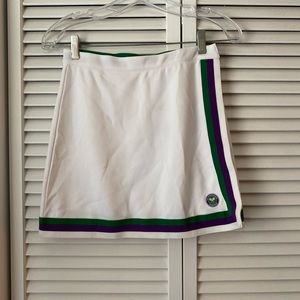 Wimbledon tennis skirt and jacket set size XS